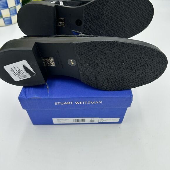 Women’s Stuart Weitzman Soho, patent leather loafers size 9, made in Spain - Picture 5 of 12